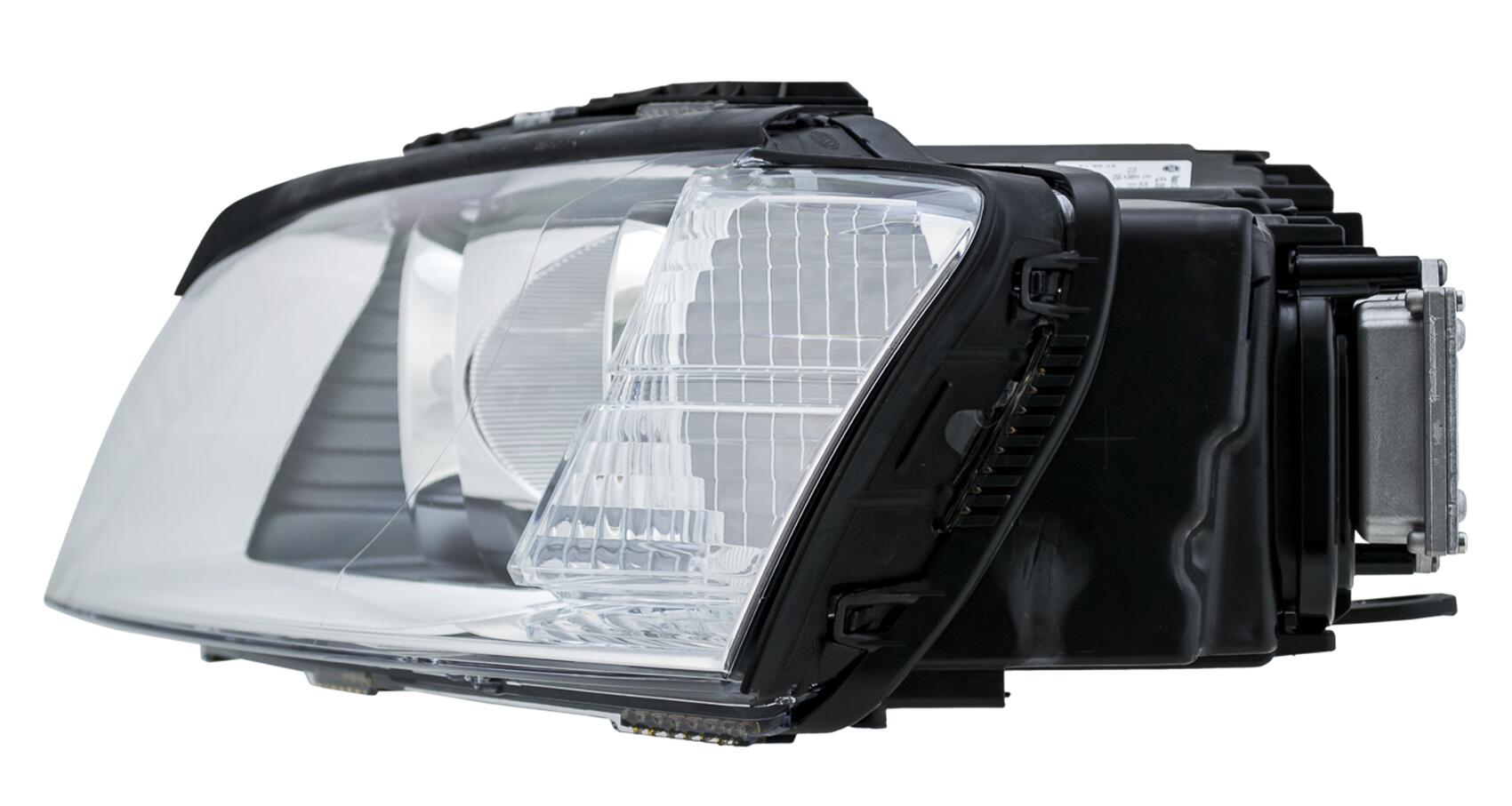 Audi Headlight Assembly - Driver Side (Xenon) (Adaptive) 4E0941029P - Hella 008540551