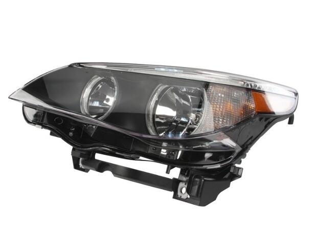 BMW Headlight Assembly - Driver Side (Halogen) 63127166115 - Hella 008673111