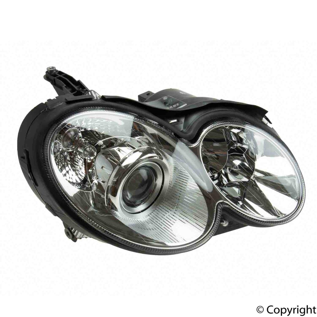 Mercedes Headlight Assembly - Passenger Side (Xenon) 2098202061 - Hella 009040361