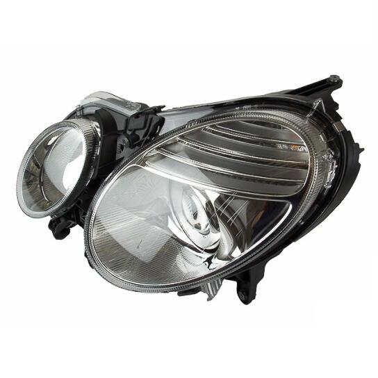 Mercedes Headlight Assembly - Driver Side (Halogen) 211820336164 - Hella 009260051