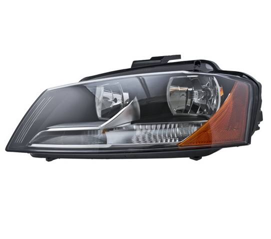 Audi Headlight Assembly - Driver Side (Halogen) 8P0941003BD - Hella 009648051