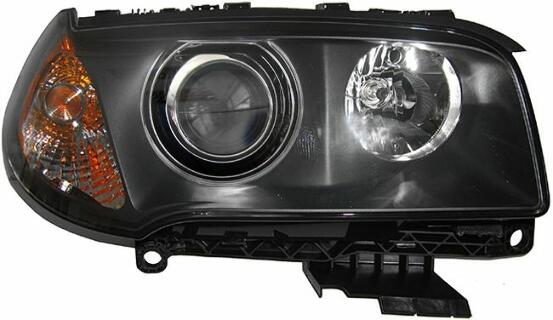 BMW Headlight Assembly - Passenger Side (Xenon) (Adaptive) 63123418396 - Hella 010166061