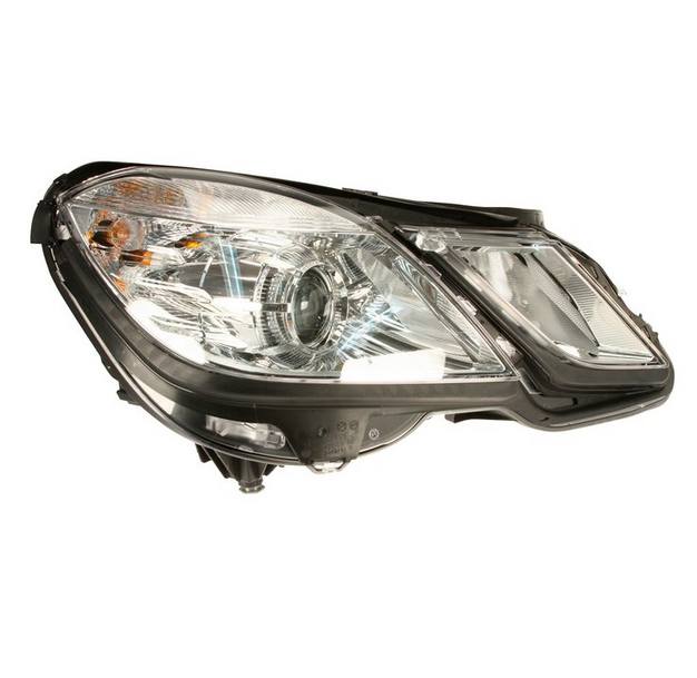 Mercedes Headlight Assembly - Passenger Side (Halogen) 212820966164 - Hella 010800081