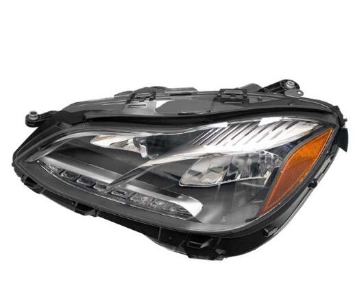 Mercedes Headlight Assembly - Driver Side (LED) 2128202139 - Hella 011066651