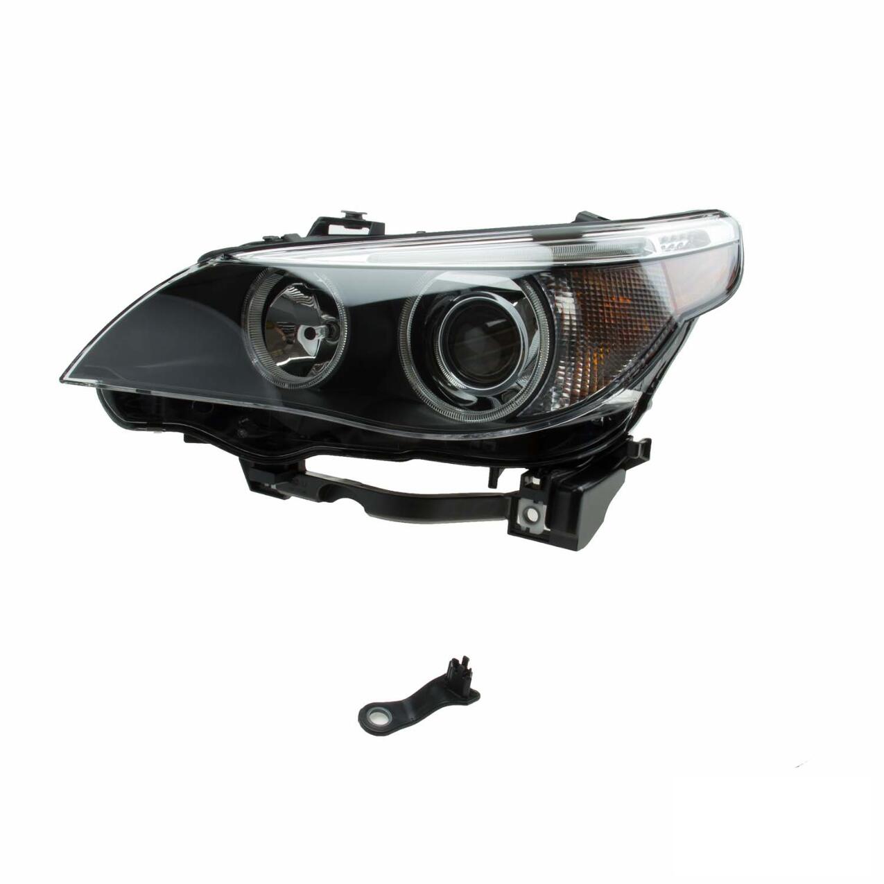 BMW Headlight Assembly - Driver Side (Xenon) (Adaptive) 63127166119 - Hella 160291011