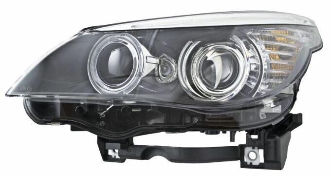 BMW Headlight Assembly - Driver Side (Xenon) 63127177755 - Hella 164911001