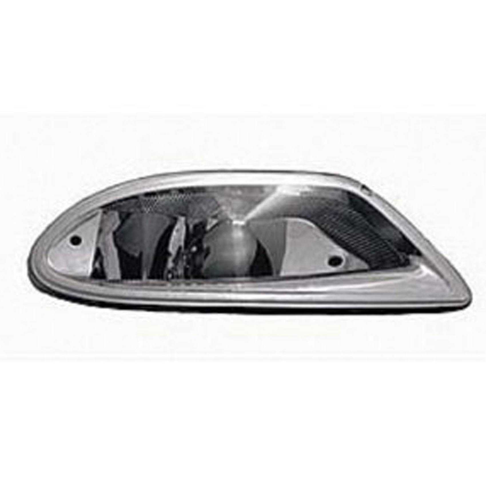 Mercedes Foglight Assembly - Driver Side (Oval) 1638200328 - Hella 223152031