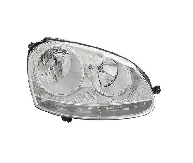 VW Headlight Assembly - Passenger Side (Halogen) 1K6941006S - Hella 247007361