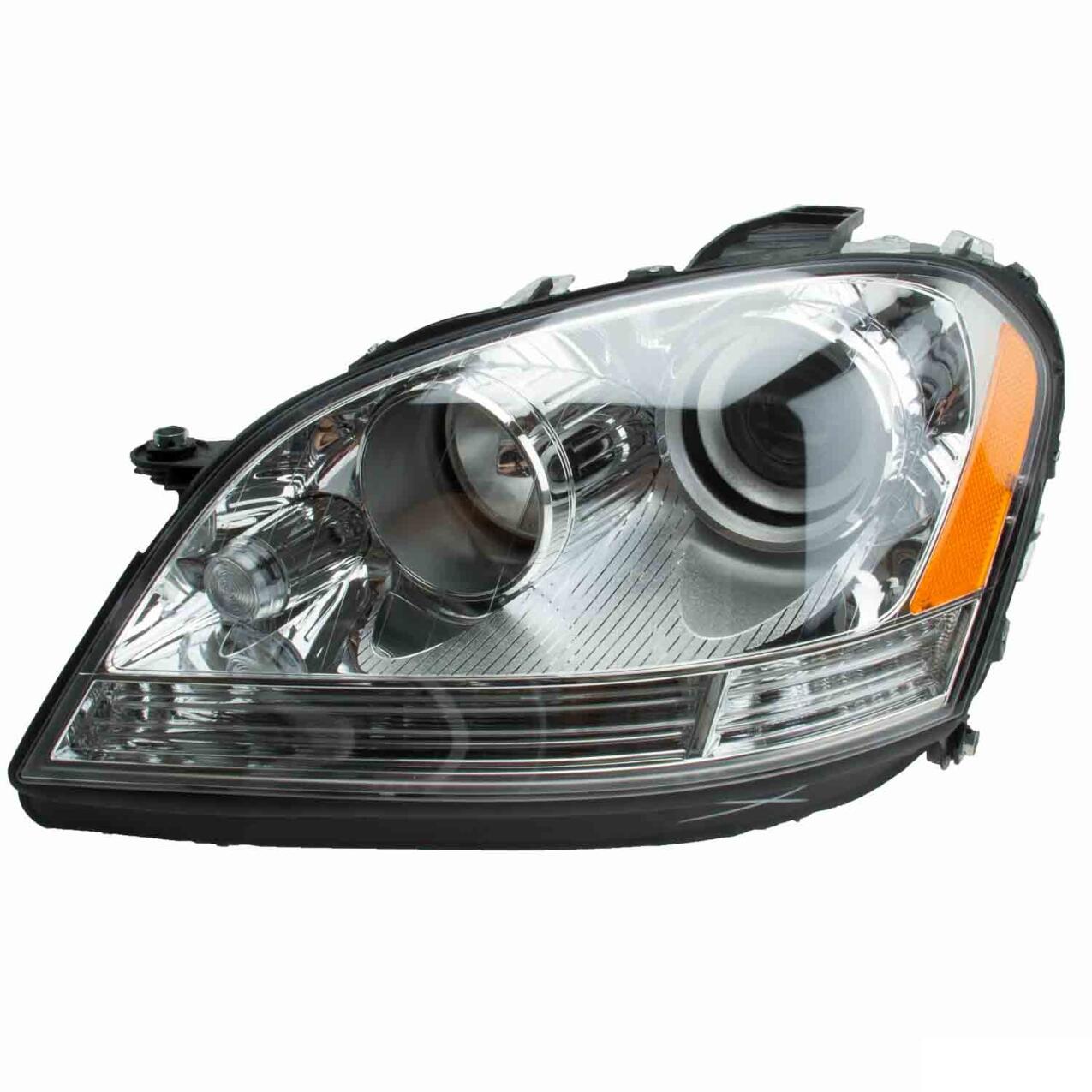 Mercedes Headlight Assembly - Driver Side (Halogen) 164820456164 - Hella 263036051