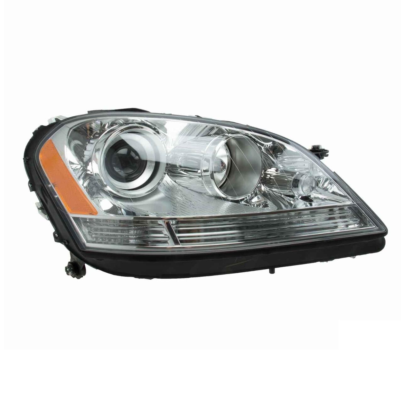 Mercedes Headlight Assembly - Passenger Side (Halogen) 164820386164 - Hella 263036061