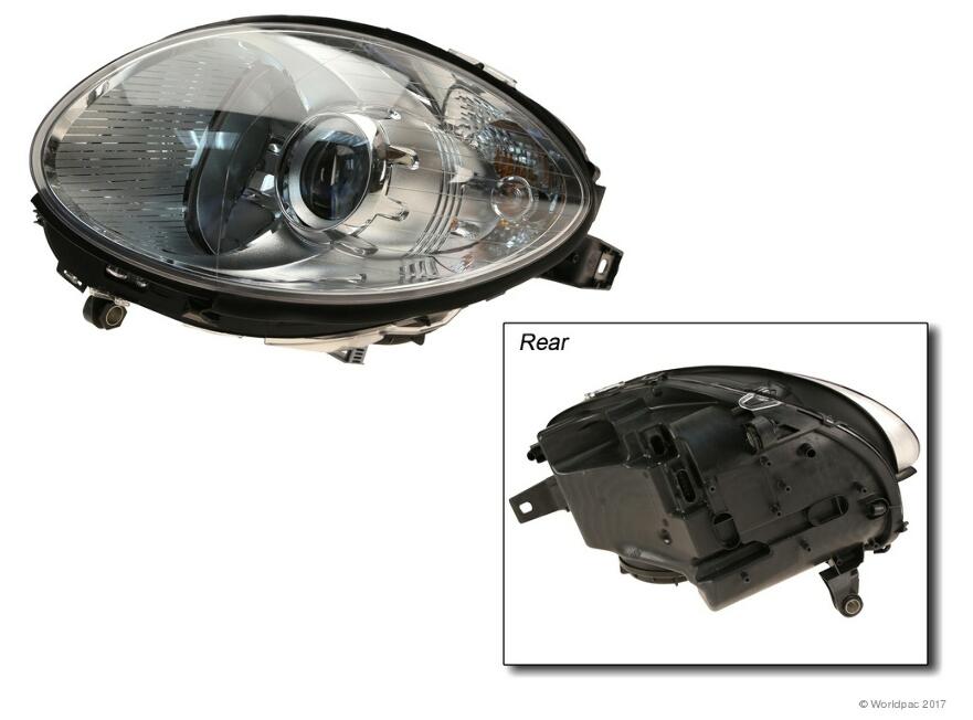 Mercedes Headlight Assembly - Passenger Side (Halogen) 251820046164 - Hella 263037061