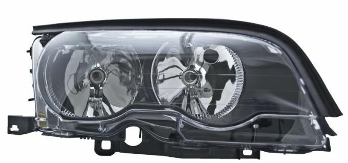 BMW Headlight Assembly - Passenger Side (Halogen) 63126904280 - Hella 354204101