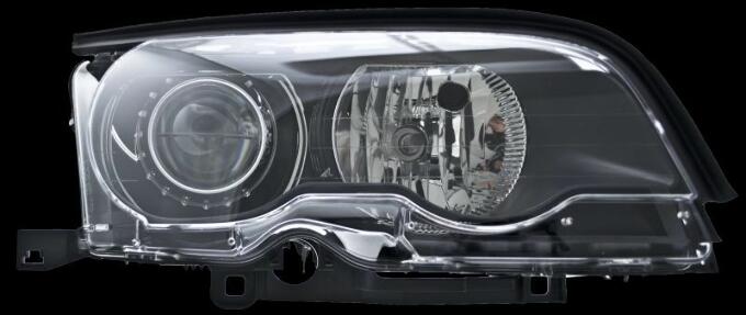 BMW Headlight Assembly - Passenger Side (Xenon) 63127165824 - Hella 354204141