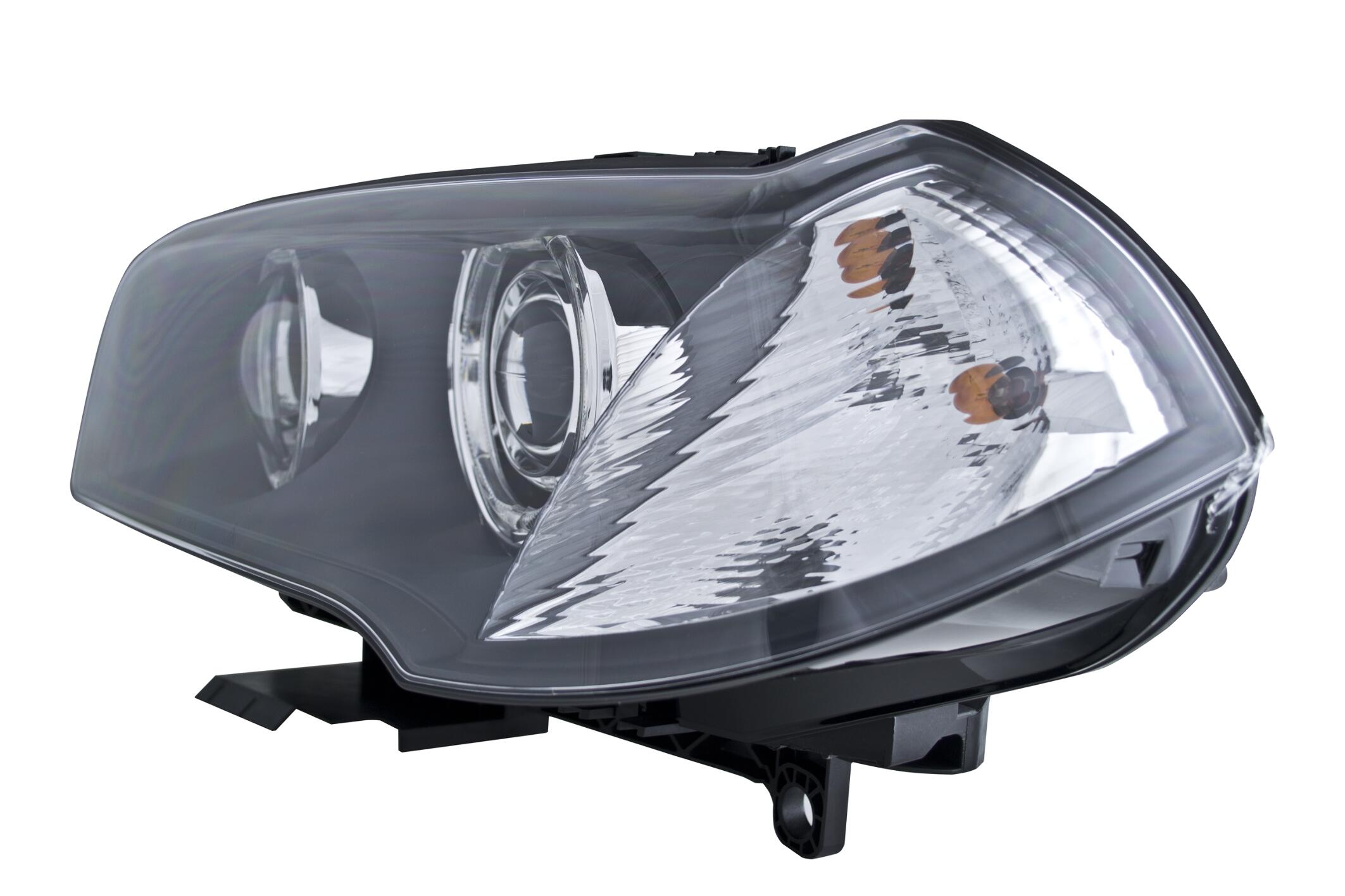 BMW Headlight Assembly - Driver Side (Xenon) (Adaptive) 63123456045 - Hella 354415111