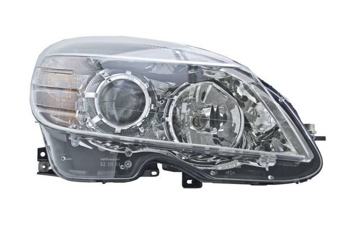 Mercedes Headlight Assembly - Passenger Side (Halogen) 2049065603 - Hella 354422181