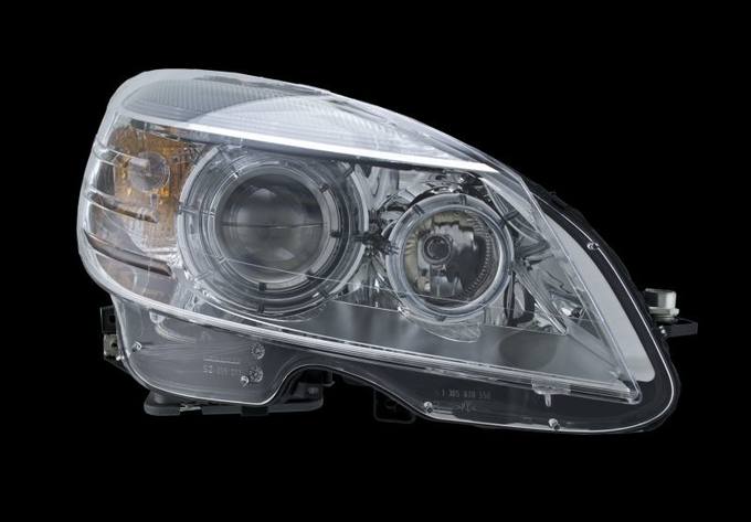 Mercedes Headlight Assembly - Passenger Side (Xenon) 2048203239 - Hella 354422221