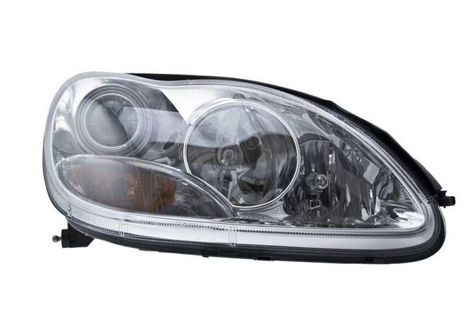 Mercedes Headlight Assembly - Passenger Side (Halogen) 2208204261 - Hella 354458061