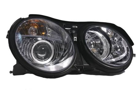 Mercedes Headlight Assembly - Passenger Side (Halogen) 2158203061 - Hella 354472041