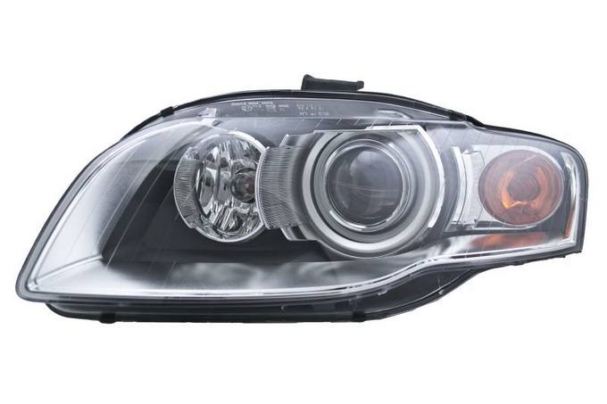 Audi Headlight Assembly - Driver Side (Xenon) 8E0941029BA - Hella 354474171