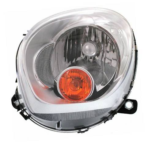 Mini Headlight Assembly - Driver Side (Halogen) 63129801033 - Hella 354657031