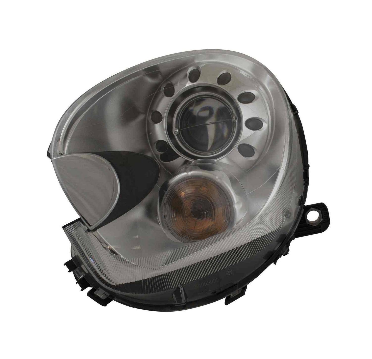 Mini Headlight Assembly - Driver Side (Xenon) 63129807487 - Hella 354657071