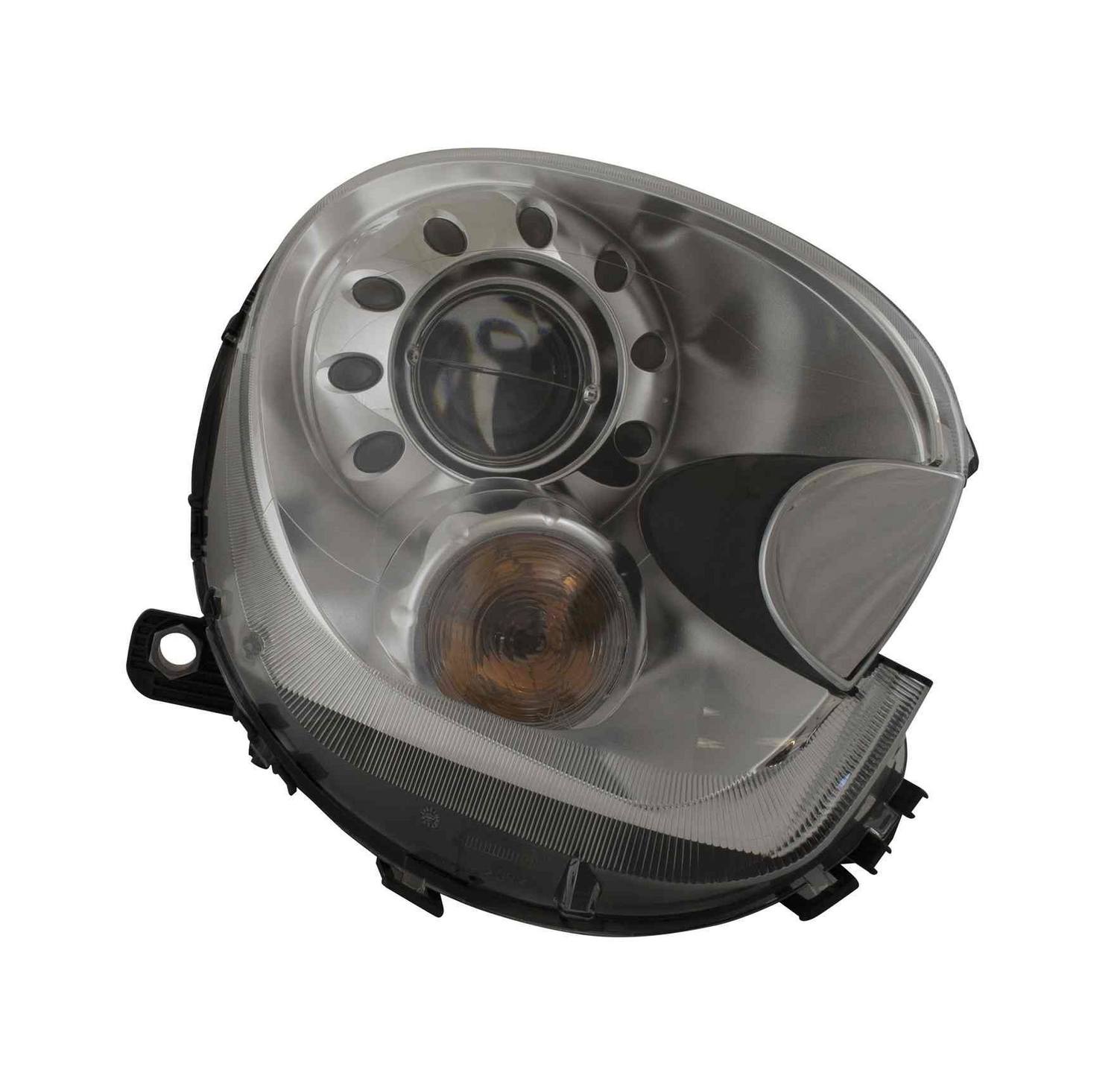 Mini Headlight Assembly - Passenger Side (Xenon) 63129807488 - Hella 354657081