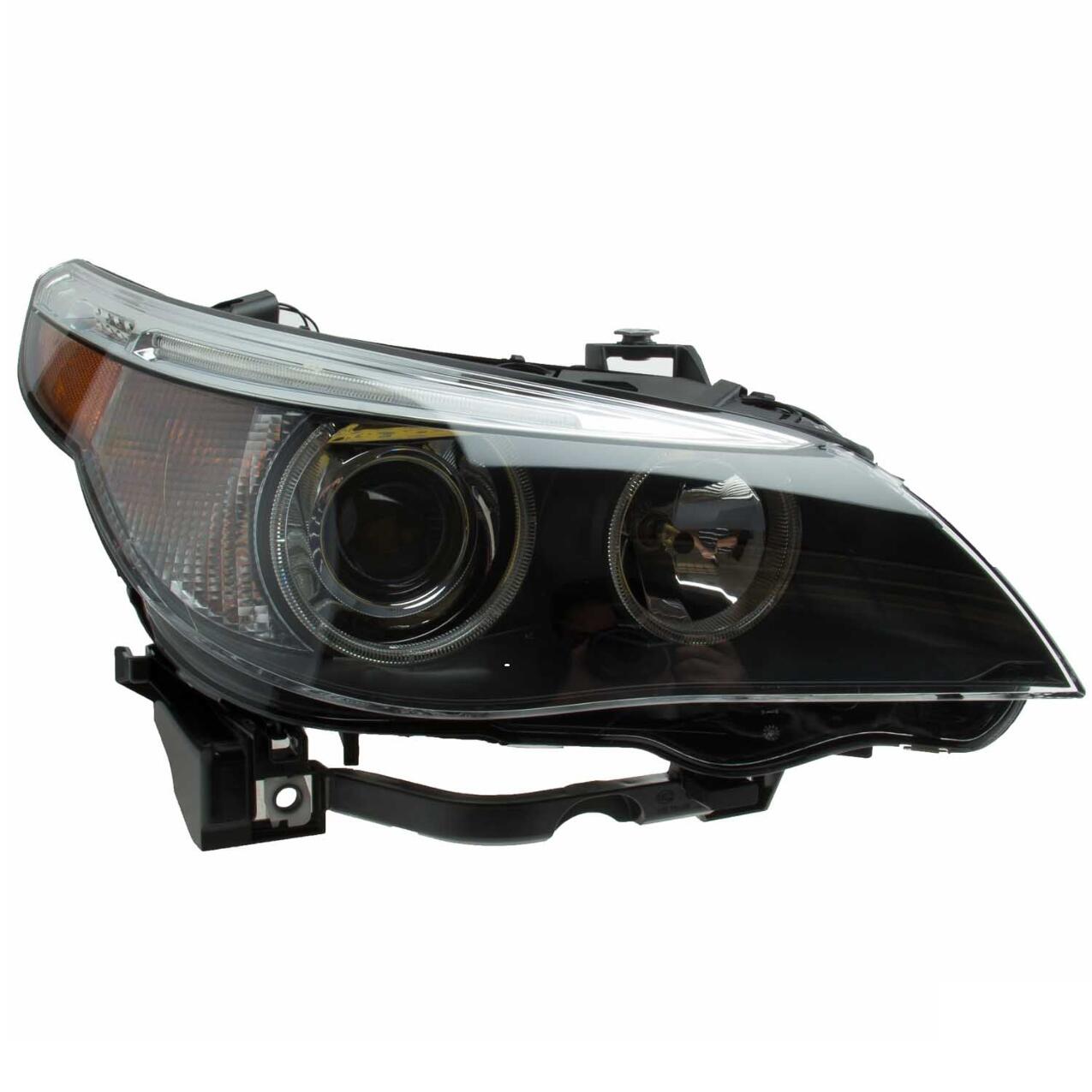 BMW Headlight Assembly - Passenger Side (Xenon) (Adaptive) 63127160158 - Hella 163078901