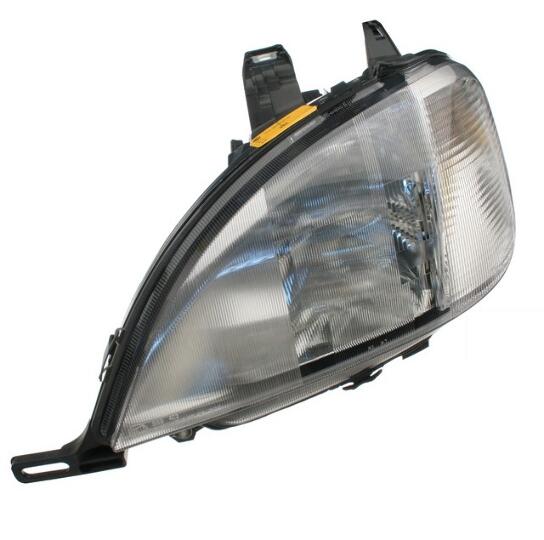 Mercedes Headlight Assembly - Driver Side (Halogen) 163820416164 - Hella H11130111