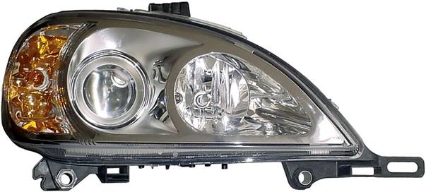 Mercedes Headlight Assembly - Passenger Side (Halogen) 163820506164 - Hella 223151061