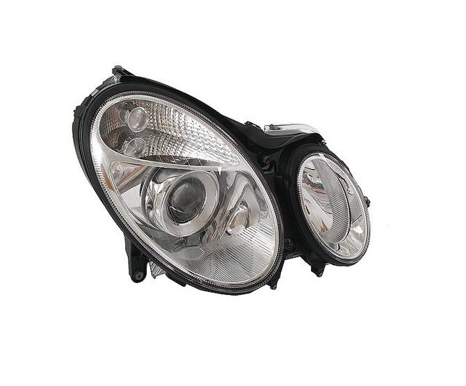 Mercedes Headlight Assembly - Passenger Side (Halogen) 2118200461 - Hella 008369061