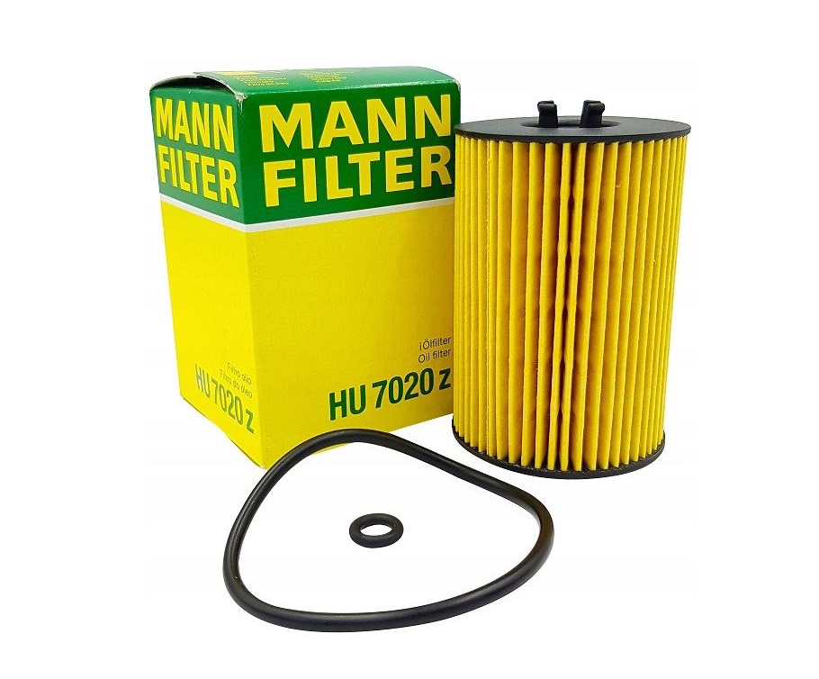 Фильтр масляный Audi/Seat/Skoda/VW 1.2/1.6D/2.0D 08- (MANN-FILTER HU 7020 Z)