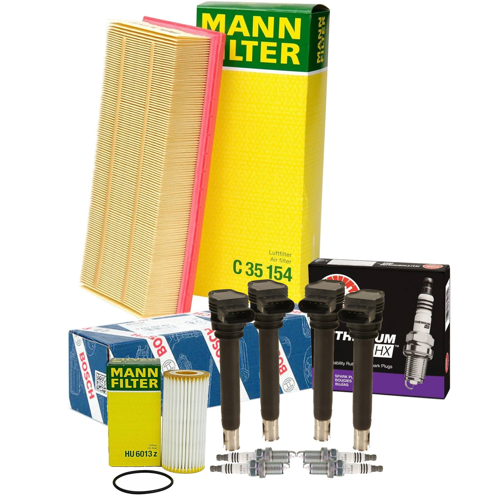 Ignition Tune-Up Kit Mann-Filter NP-4216799-Kit