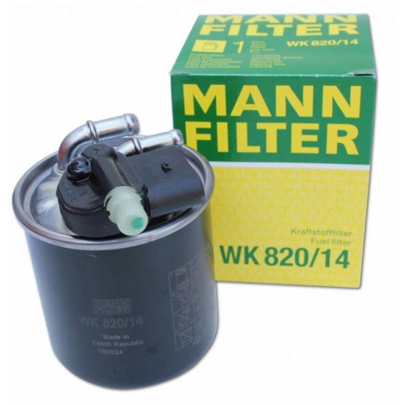 Filtre à Carburant MANN-FILTER WK 823/3 X - Pour Voitures Et Utilitaires - Qualité Premium, Lot Avec Joint