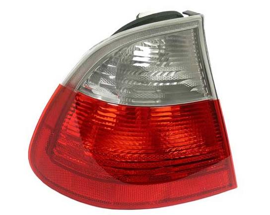 Tail Light Assembly - Driver Side (w/ Clear Turnsignal)