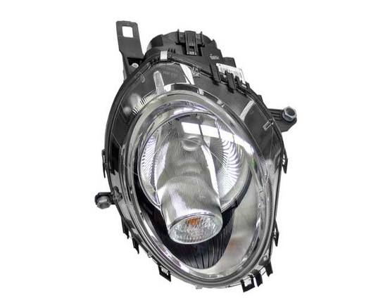 Mini Headlight Assembly - Passenger Side (Halogen) (w/ Clear Turnsignal) 63122751876 - Automotive Lighting 63122751876