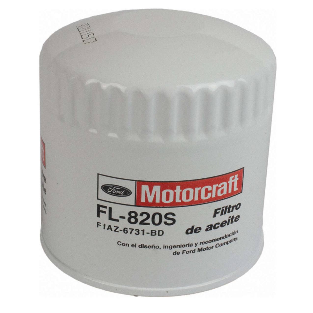 Land Rover Engine Oil Filter FL820SB12 Motorcraft Motorcraft FL820