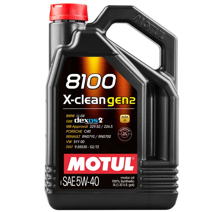 8100 X-CLEAN GEN2 5W-40 Motor Oil