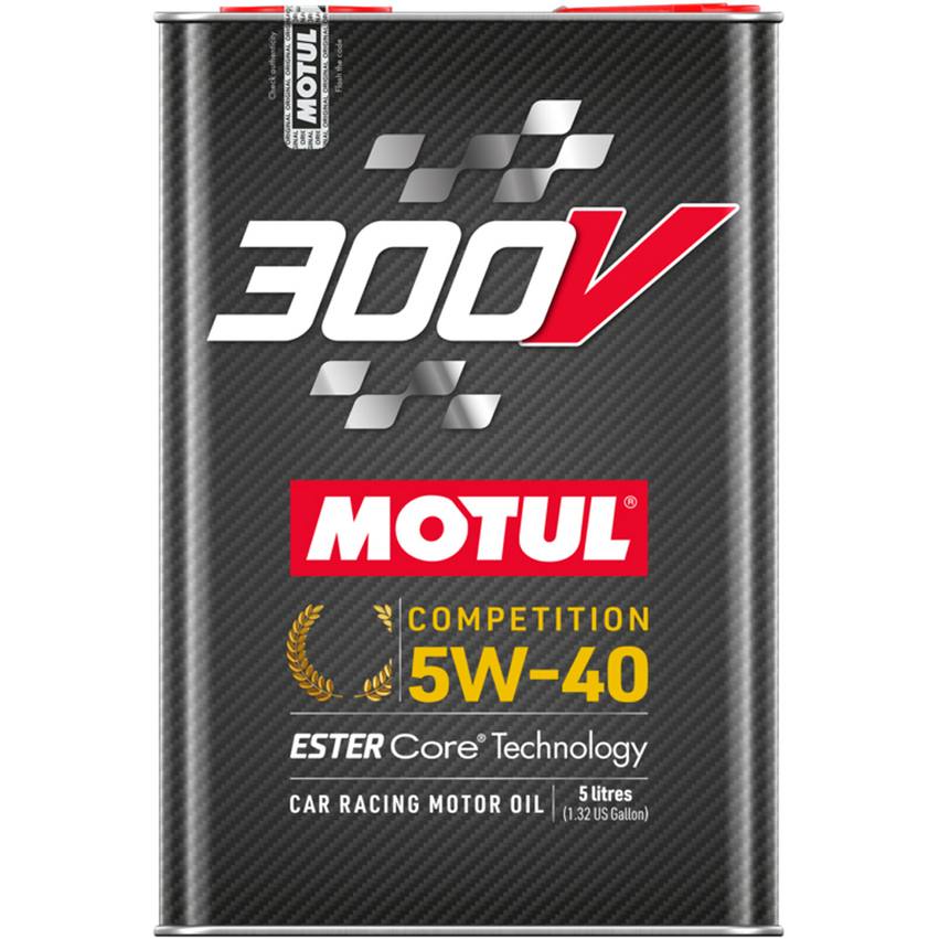 300V COMPETITION 5W-40 Motor Oil Motul 110818