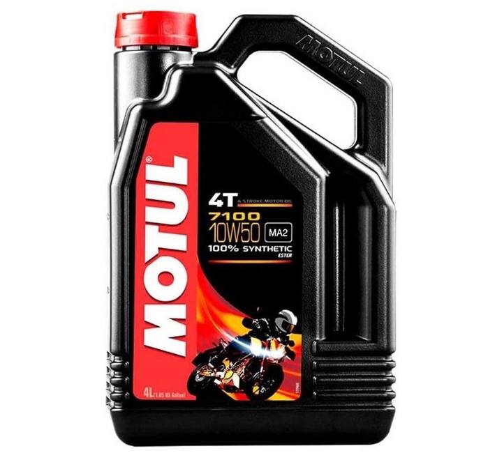 OLIO MOTORE MOTUL 7100 per MOTORI 4T 100% SINTETICO SAE 10W50