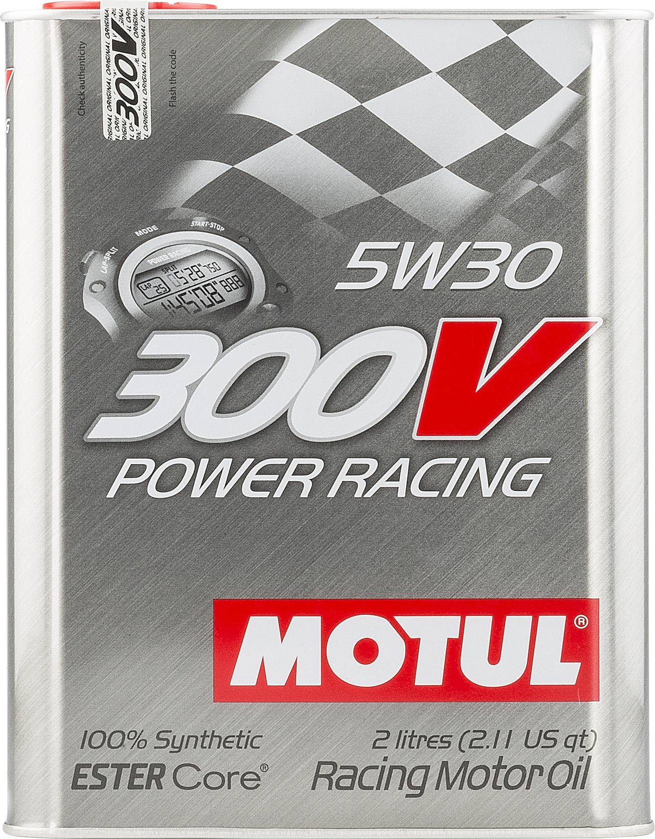 Motul 104241 300V Power Racing Oil 5W30 - 2L