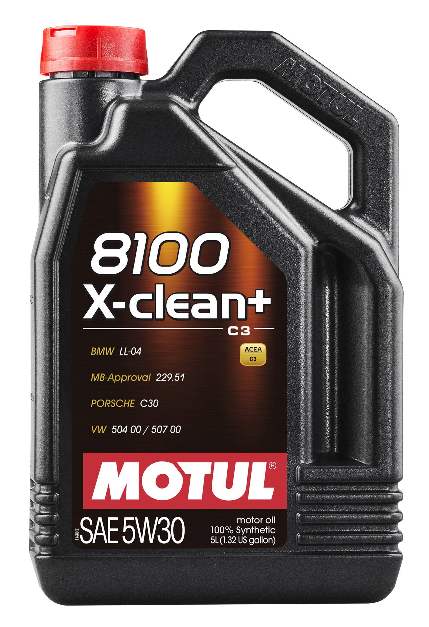 Aceite de motor MOTUL 5W30 8100 X-CLEAN+ 20L