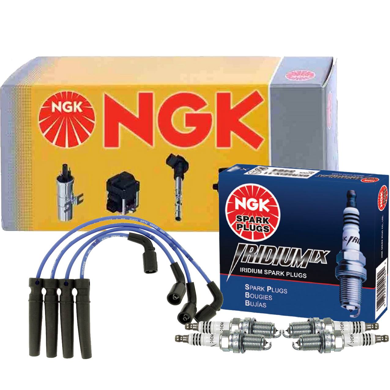 NGK (KRX015) Spark Plug Wire Set