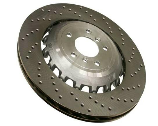 BMW Disc Brake Rotor - Rear Passenger Side (396mm)