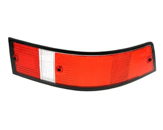 Porsche Tail Light Lens - Passenger Side (Black Trim) 91163195200 - OE Supplier 91163195200