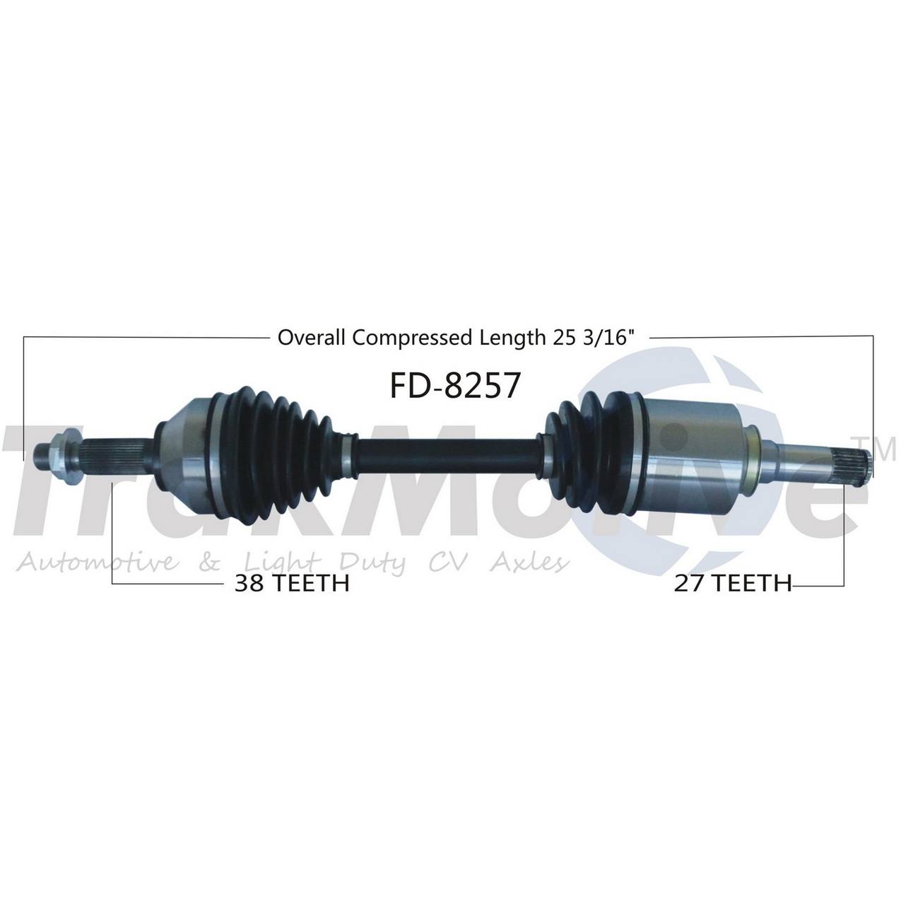 CV Axle Shaft - Front Driver Side