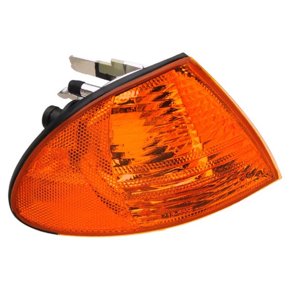 BMW Turnsignal Assembly - Passenger Side (Amber) (NSF) 63136902766 - TYC 185355001