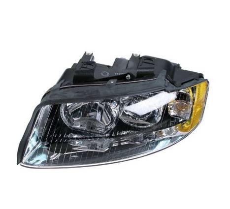 Audi Headlight Assembly - Driver Side (Halogen) (NSF) 8E0941029F - TYC 206476001