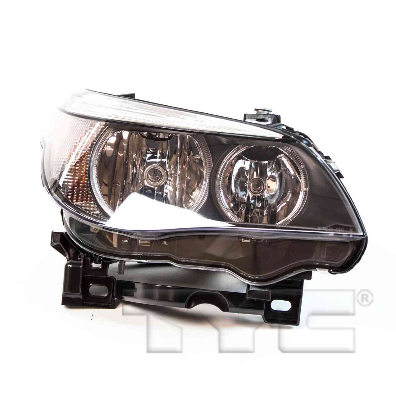 BMW Headlight Assembly - Passenger Side (Halogen) (NSF) 63127166116 - TYC 209363001