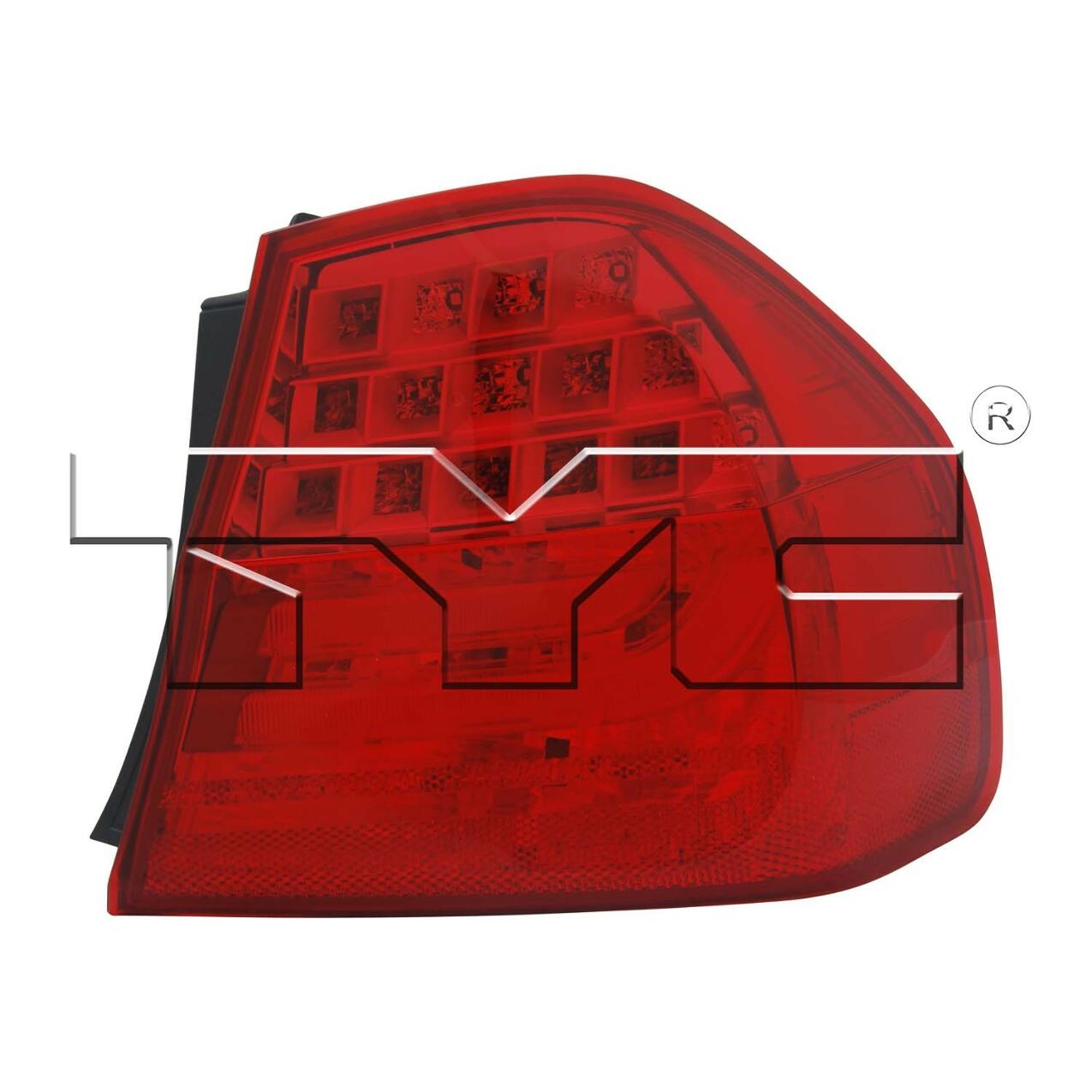 Tail Light Assembly - Passenger Side Outer (CAPA)