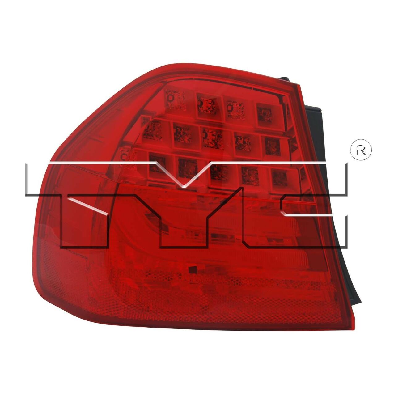 Tail Light Assembly - Driver Side Outer (CAPA)